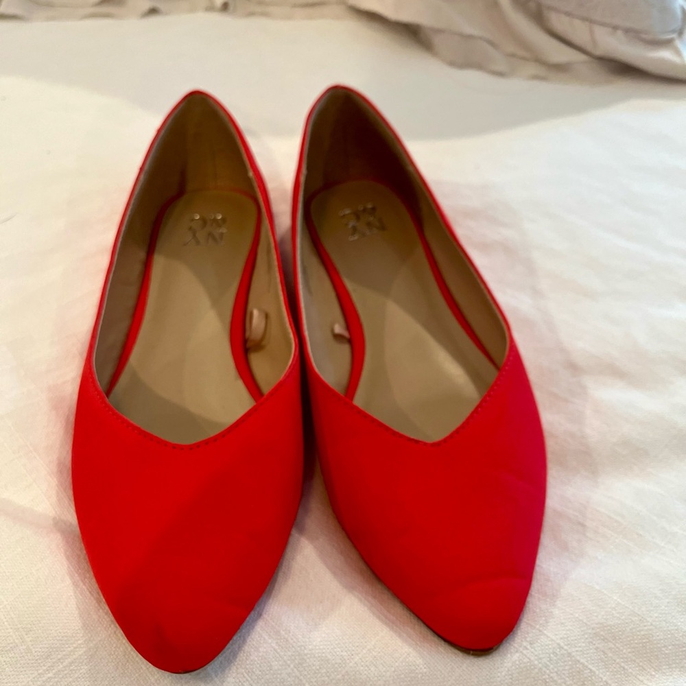 INC International Concepts Red Women's Flats